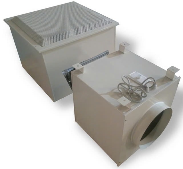 Clean Room with BFU. Sản xuất Thiết bị phòng sạch, Tủ an toàn sinh học