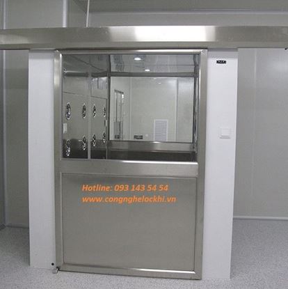 Air shower cửa trượt 1 cánh